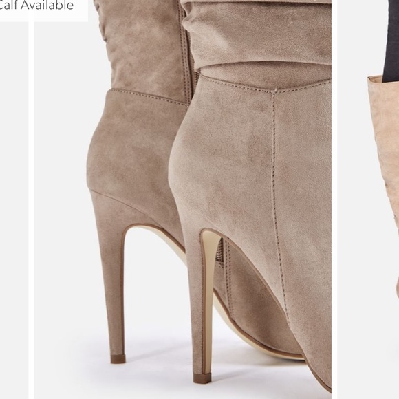 Woman’s heel boots worn once - Picture 4 of 5